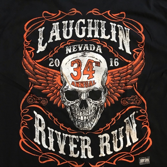 vintage black river run t-shirt - Picture 4 of 4